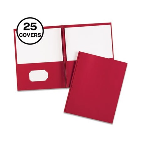 Avery Dennison FOLDER, 2 PKT W/FST 25, RD 47979